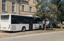 Foto: wilder Parkplatz auf der Dorfaue Arnsdorf 